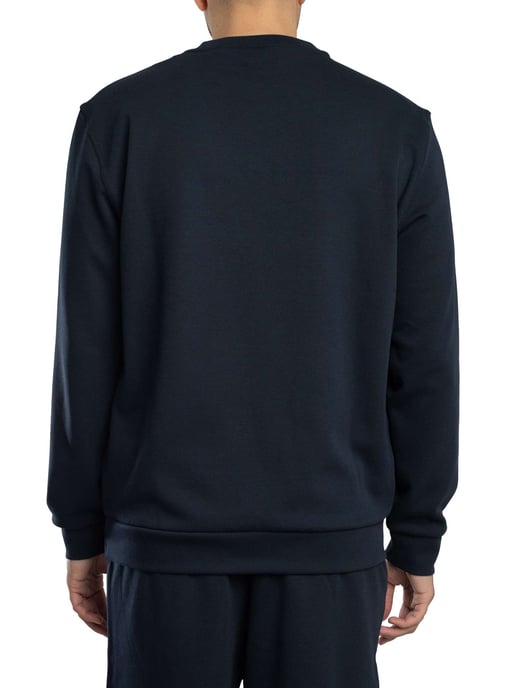 EA7 Sudadera Con Parche Del Logotipo, Azul - Image 3