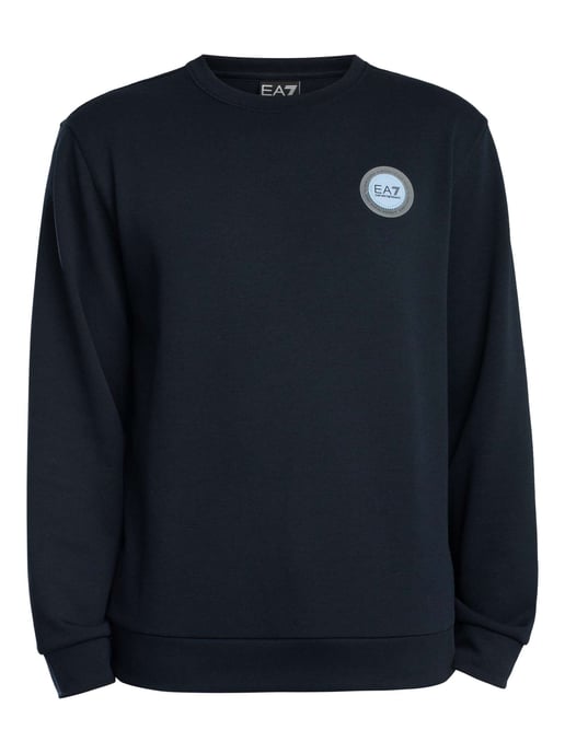 EA7 Sudadera Con Parche Del Logotipo, Azul - Image 6