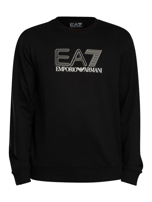 EA7 Sudadera Con Gráfico Echo, Negro - Image 5
