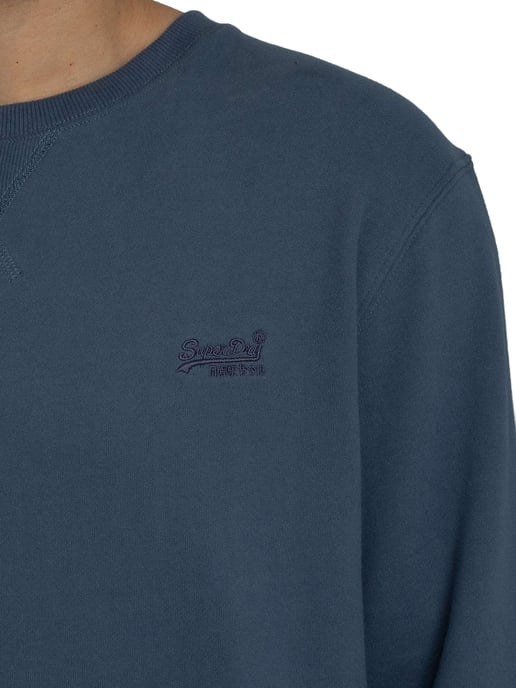 Superdry Sudadera Con Logo Básico, Azul - Image 4