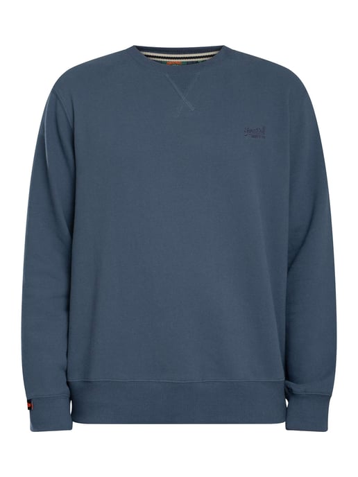 Superdry Sudadera Con Logo Básico, Azul - Image 5
