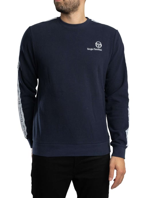 Sergio Tacchini Sudadera Delman, Azul - Image 2