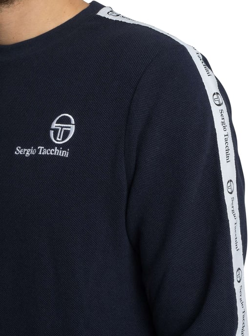 Sergio Tacchini Sudadera Delman, Azul - Image 4