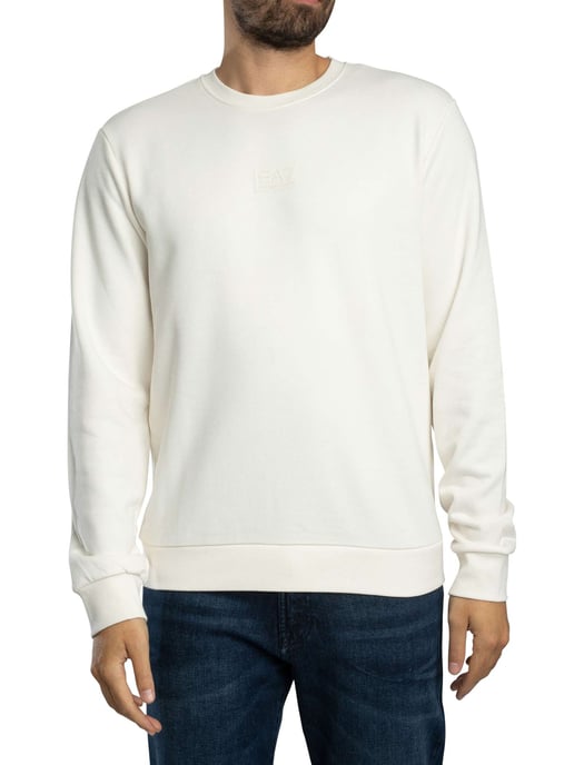 EA7 Sudadera Con El Logotipo De Back Box, Beige - Image 2