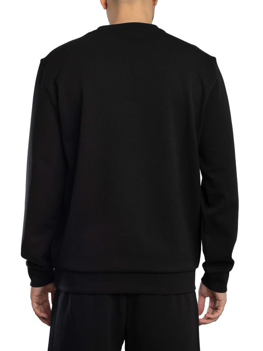 EA7 Sudadera Con Parche Del Logotipo, Negro - Image 3