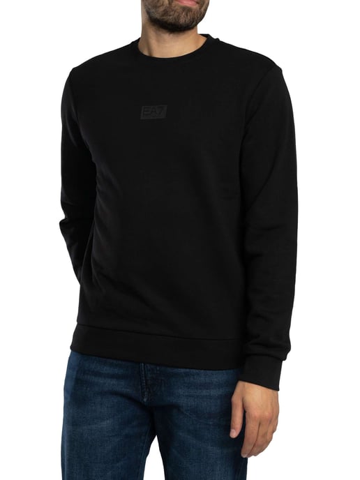 EA7 Sudadera Con El Logotipo De Back Box, Negro - Image 2