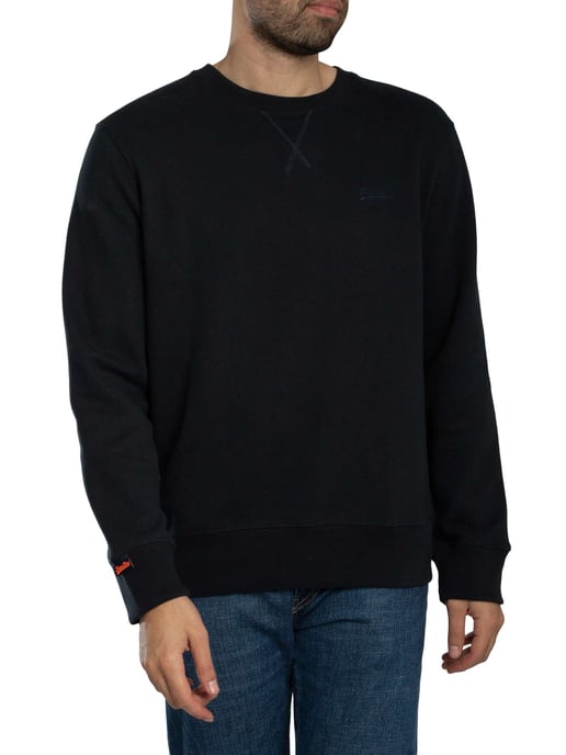 Superdry Sudadera Con Logo Básico, Azul - Image 2