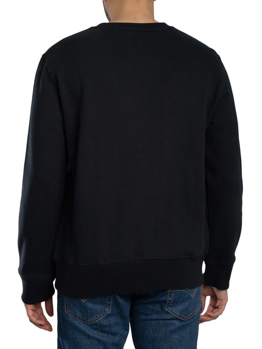 Superdry Sudadera Con Logo Básico, Azul - Image 3