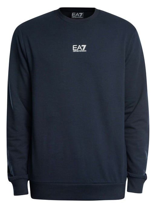 EA7 Sudadera Con Logo Estampado, Azul - Image 6