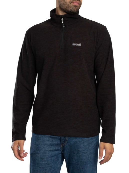 Regatta Polar Thompson Marl Con Media Cremallera, Gris - Image 1