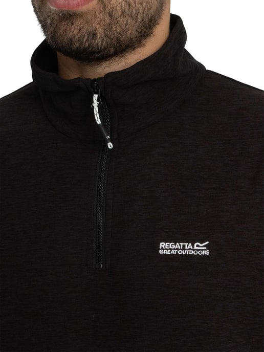 Regatta Polar Thompson Marl Con Media Cremallera, Gris - Image 4
