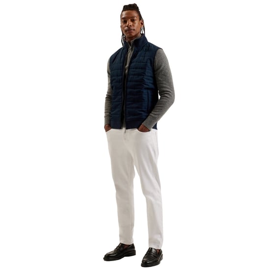 Chaleco Acolchado Azul Marino De Corte Regular Ted Baker Atho - Image 2