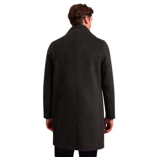 Abrigo Gris De Cuello Alto De Mezcla De Lana Ted Baker Ederson - Image 2
