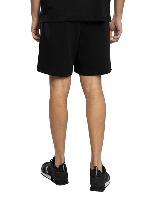 EA7 Pantalones Cortos Deportivos Con Logotipo De Insignia, Negro - Image 3