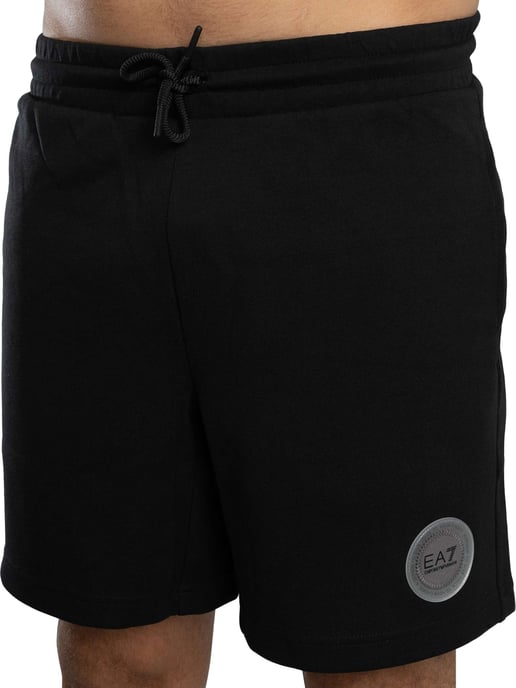 EA7 Pantalones Cortos Deportivos Con Logotipo De Insignia, Negro - Image 5