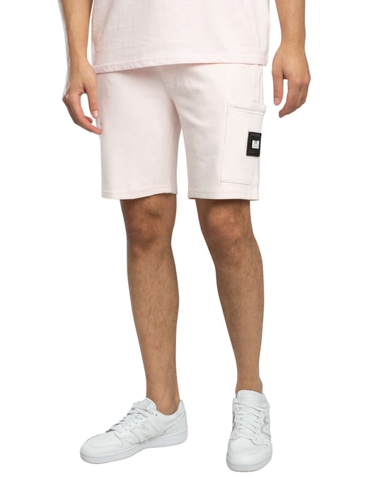 Weekend Offender Pantalones Cortos Deportivos Con Bolsillo Y Cremallera Hawkins, Rosado - Image 1