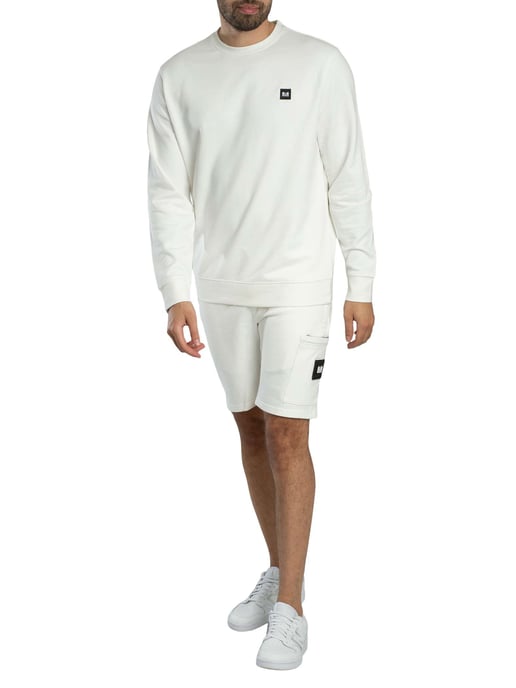 Weekend Offender Pantalones Cortos Deportivos Con Bolsillo Y Cremallera Hawkins, Blanco - Image 6