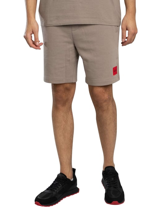 HUGO Pantalones Cortos Deportivos Dizz222, Marrón - Image 1