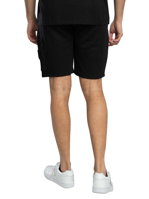 Weekend Offender Pantalones Cortos Deportivos Con Bolsillo Y Cremallera Hawkins, Negro - Image 3