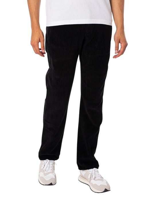 Lois Jeans Nuevo Dallas Jumbo Cord Jeans, Negro - Image 1