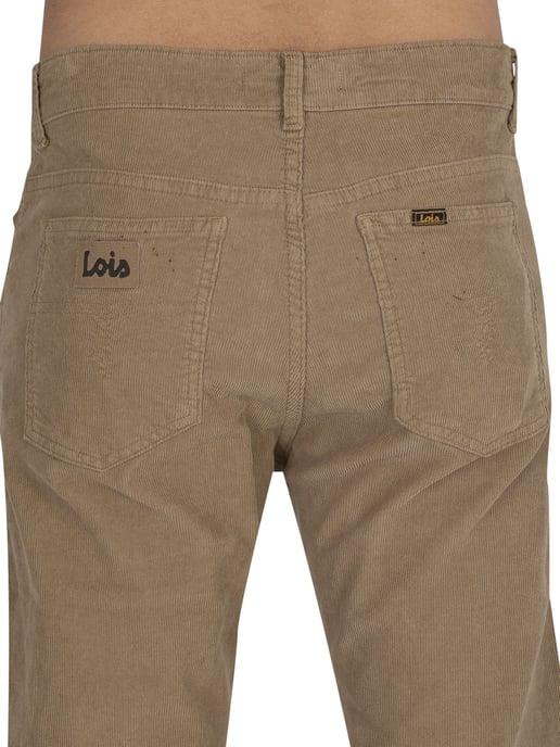 Lois Jeans Vaqueros De Pana Fina Dario Boot, Beige - Image 4