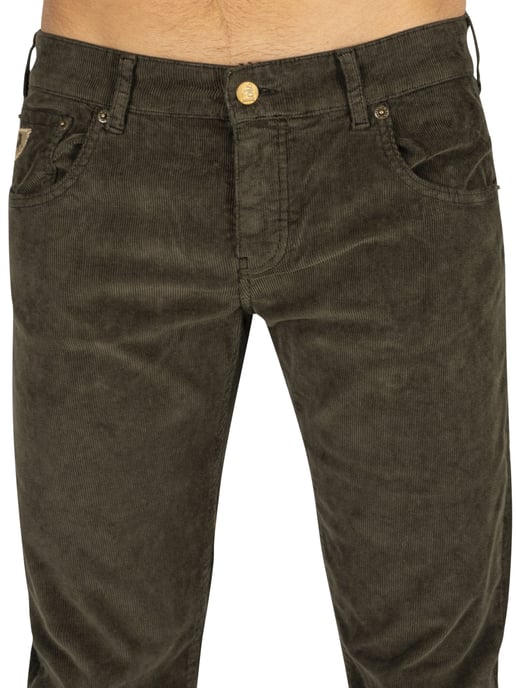 Lois Jeans Pantalones De Pana Sierra Fina, Verde - Image 5