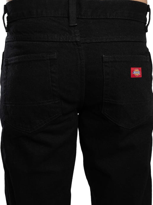 Dickies 983 Vaqueros Rectos Regulares, Negro - Image 4