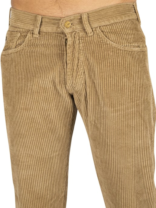 Lois Jeans Nuevo Dallas Jumbo Cord Jeans, Beige - Image 5