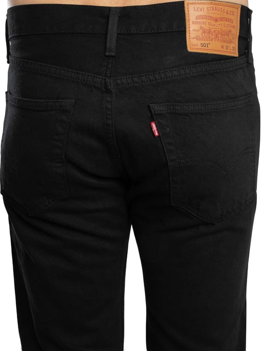 Levi's 501 Original Fit Jeans, Negro - Image 4