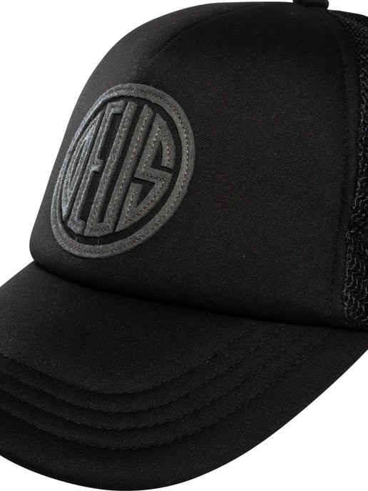 Deus Ex Machina Gorra De Camionero Con Forma De Píldora, Negro - Image 6