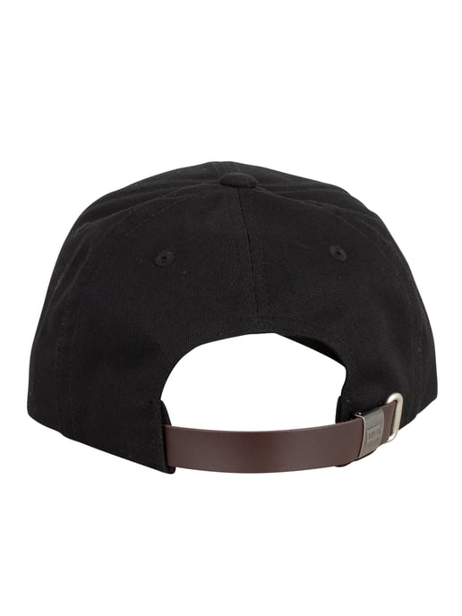 Levi's Gorra De Béisbol Con Lengüeta Roja, Negro - Image 3