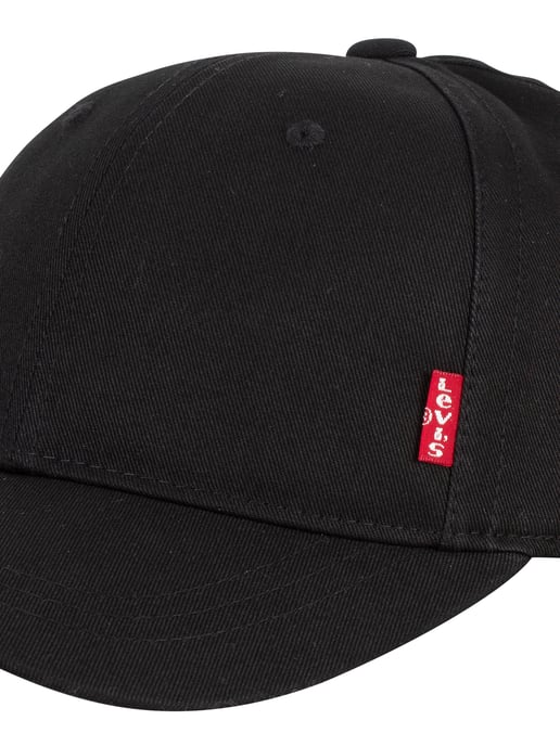 Levi's Gorra De Béisbol Con Lengüeta Roja, Negro - Image 6