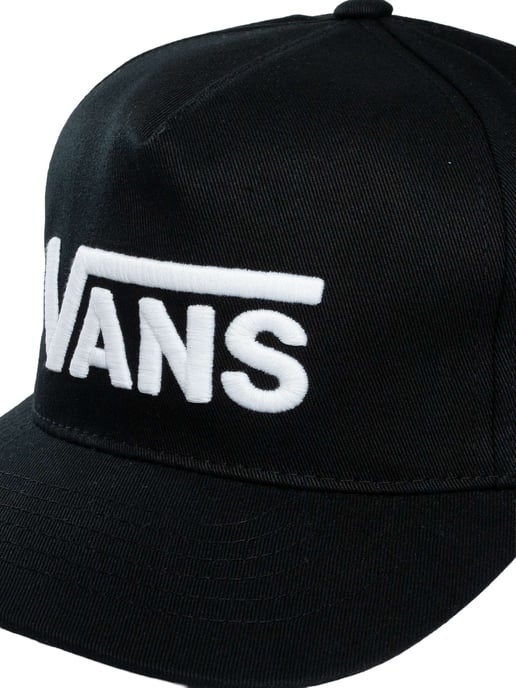Vans Gorra Con El Logotipo Drop V, Negro - Image 6