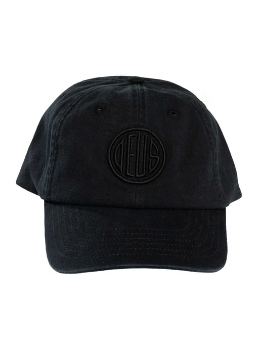 Deus Ex Machina Gorra De Papá Con Logo De Pastilla, Negro - Image 5