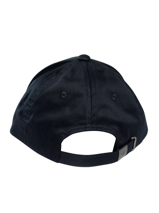 Emporio Armani Gorra Con Franja De Marca, Azul - Image 3
