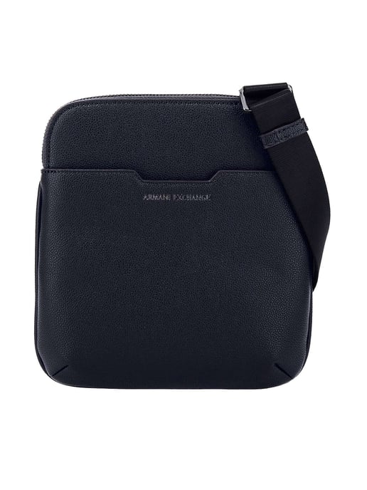Armani Exchange Bolso Bandolera Cuadrado De Marca, Negro - Image 1