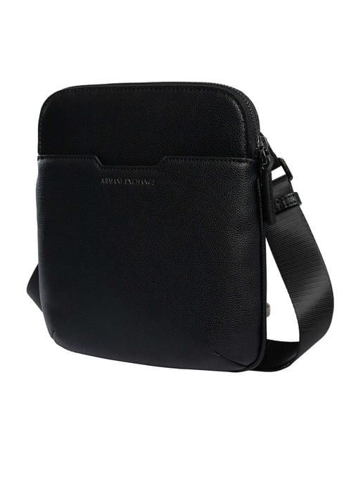 Armani Exchange Bolso Bandolera Cuadrado De Marca, Negro - Image 2