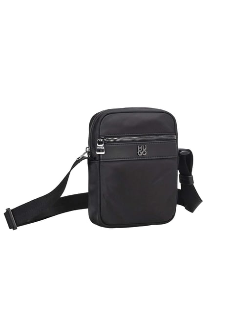 HUGO Bolso Bandolera Quantic, Negro - Image 1