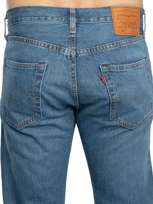 Levi's Vaqueros Thermodapt Originales 501, Azul - Image 4