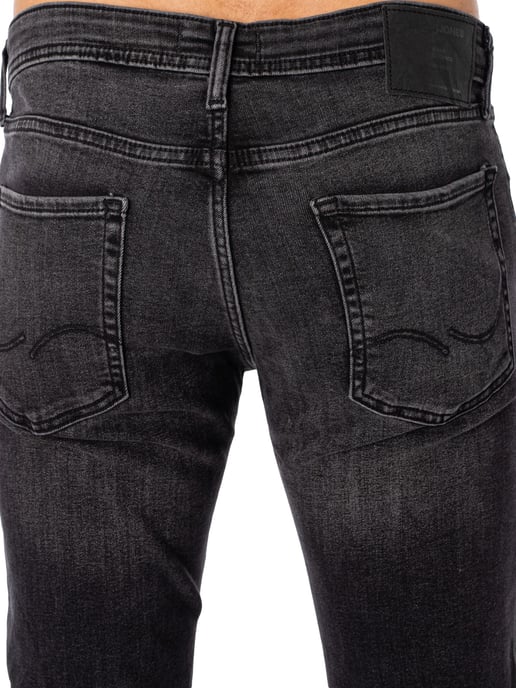 Jack & Jones Glenn Original 817 Jeans Slim, Negro - Image 4