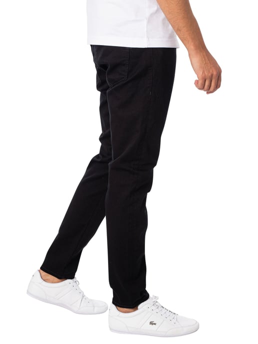 Diesel Vaqueros Ajustados D-Strukt, Negro - Image 2