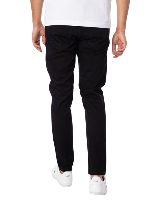 Diesel Vaqueros Ajustados D-Strukt, Negro - Image 3