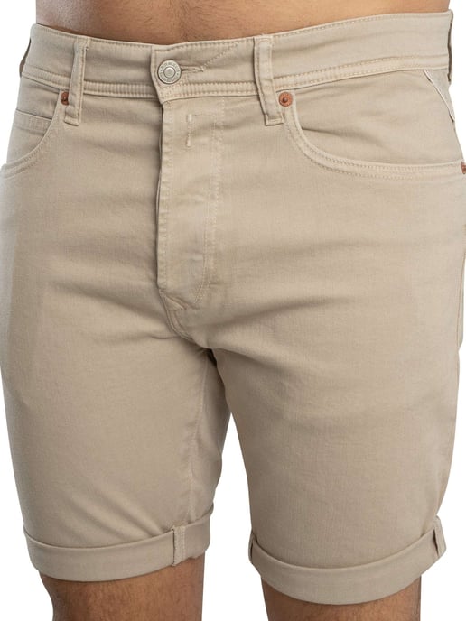 Replay Pantalones Cortos Vaqueros Ajustados RBJ 981, Beige - Image 5