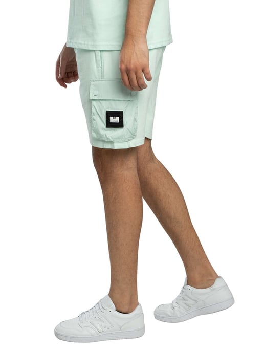 Weekend Offender Pantalones Cortos Cargo Noreaster, Verde - Image 2