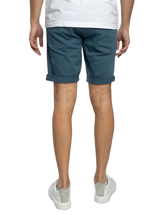 Replay Pantalones Cortos Cónicos RBJ 981, Azul - Image 3