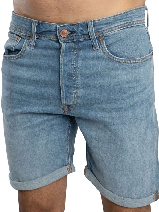 Jack & Jones Pantalones Cortos De Mezclilla Rick Original, Azul - Image 5