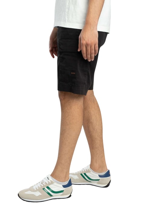 BOSS Pantalones Cortos Cargo Relajados Sisla, Negro - Image 2