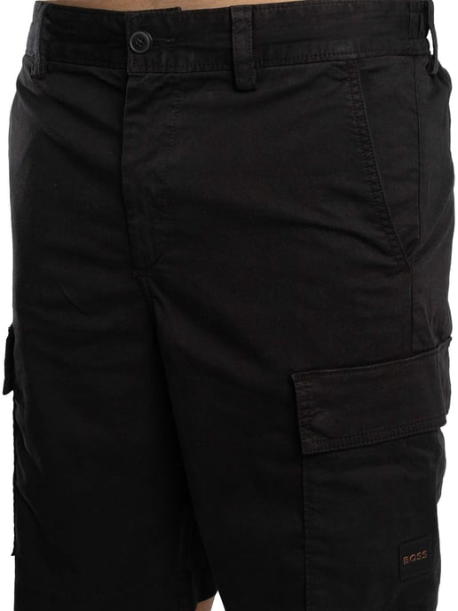 BOSS Pantalones Cortos Cargo Relajados Sisla, Negro - Image 5