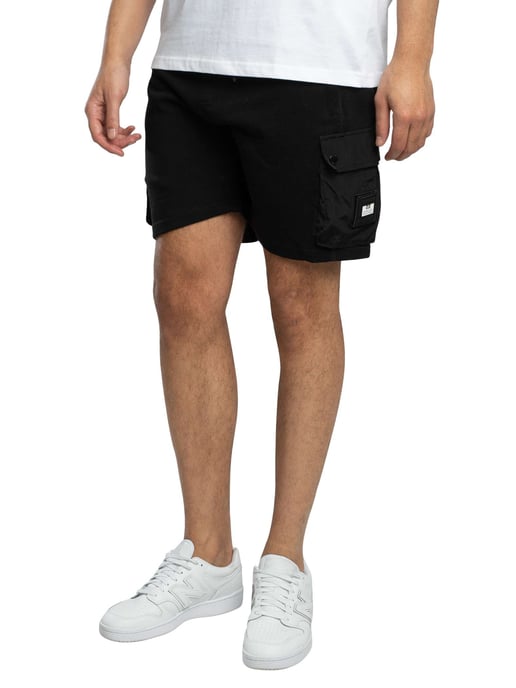 Weekend Offender Pantalones Cortos Cargo Noreaster, Negro - Image 1
