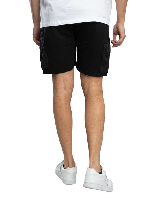 Weekend Offender Pantalones Cortos Cargo Noreaster, Negro - Image 3